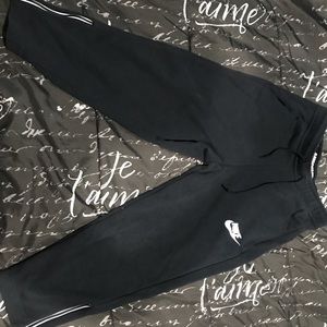 Nike knee cut sweats